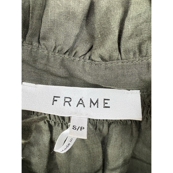 FRAME Ruffle Flounce Top Size S - Picture 5 of 8